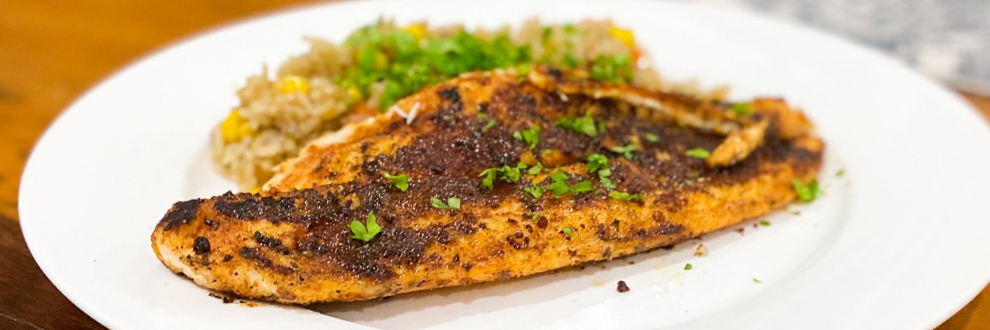 Spicy Blackened Fish (Cajun Fish)
