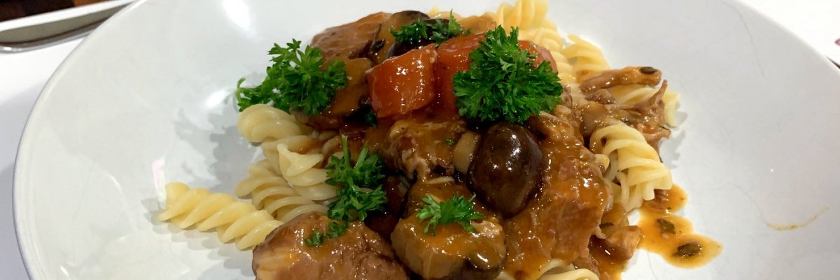 Chicken in red wine - Coq Au Vin - Cooking with Rich