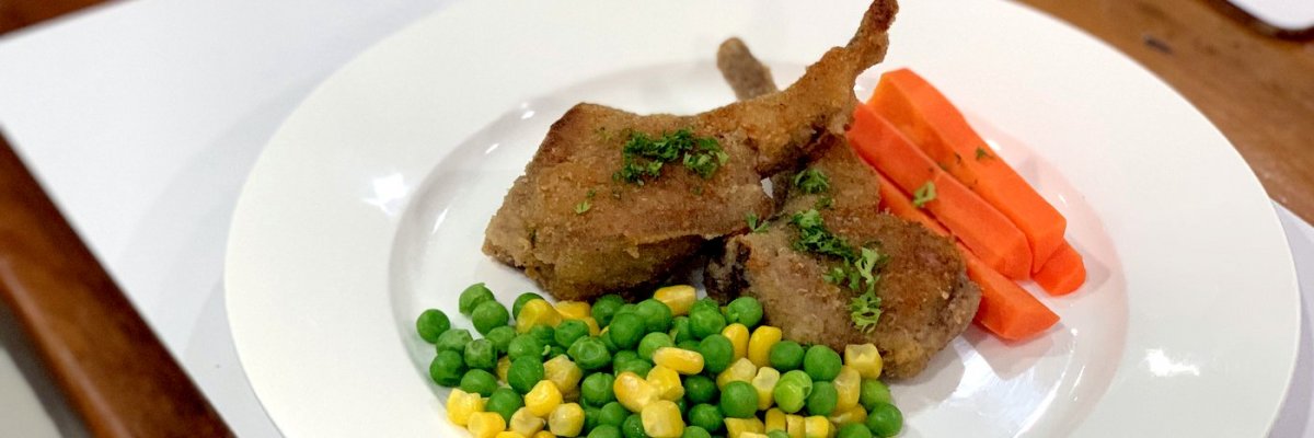Ultra Tender Crumbed Lamb Chops - Cooking with Rich
