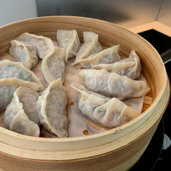 Gyoza/Jiaozi - Cooking with Rich - Steamed