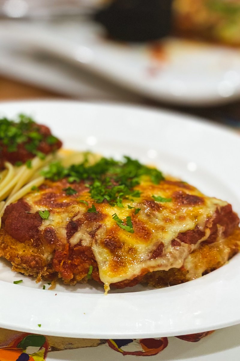 Chicken Parmigiana - Parmy - Cooking with Rich