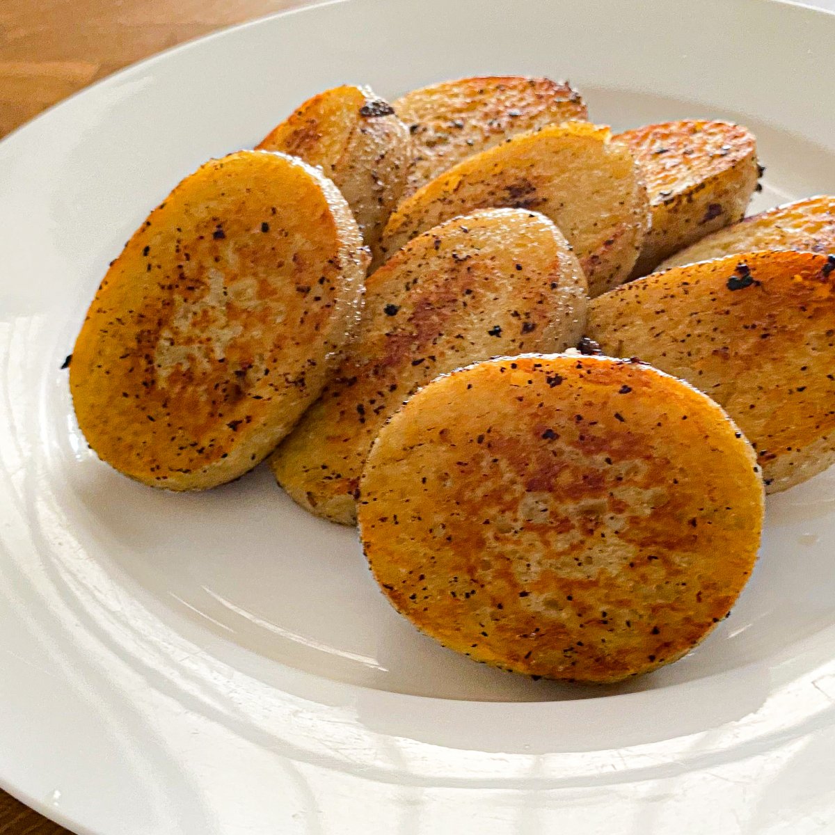 Czech Potato Dumplings (Bramborové Knedlíky) - Fried - Cooking with Rich