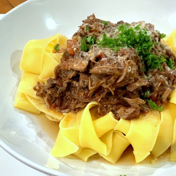 Pork Ragú & Pappardelle - Cooking with Rich
