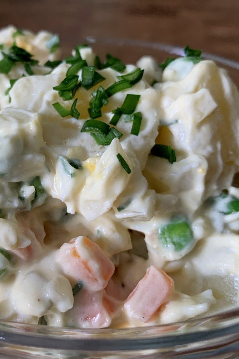 Mum's Czech Potato Salad - Cooking with Rich