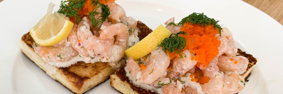Super Tasty Skagen (Shrimp/Prawn Toast) - Cooking with Rich